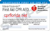 cpr florida cpr aed first aid class american heart card